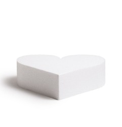 CUORE POLSTIROLO 25 X 7,5 CM