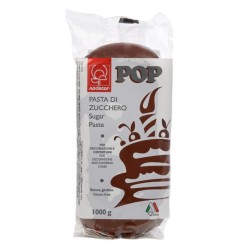 PANETTO PASTA ZUCCHERO POP MARRONE 1 KG