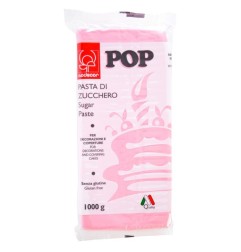 PANETTO PASTA ZUCCHERO POP ROSA CONFETTO 1 KG