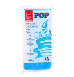 PANETTO PASTA ZUCCHERO POP CIANO 1 KG