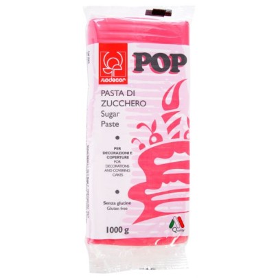 PANETTO PASTA ZUCCHERO POP FUCSIA 1 KG