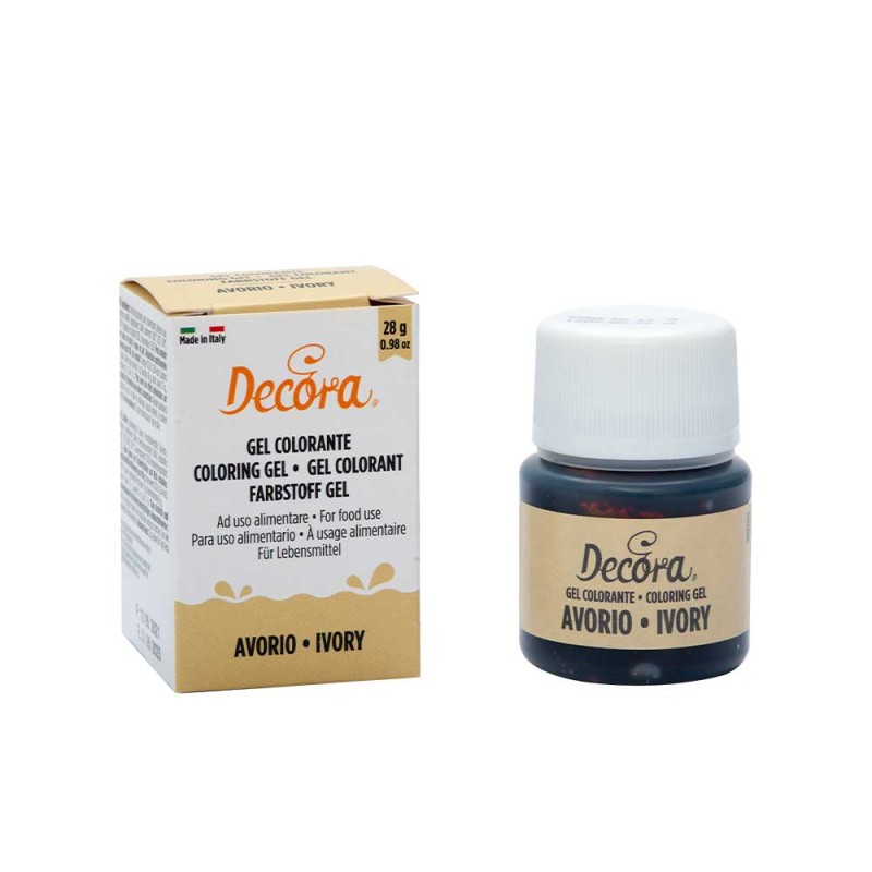 GEL COLORANTE DECORA AVORIO 28 GR