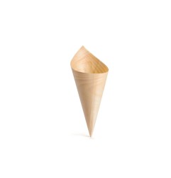 CONO 16.5 /6.5 CM BYO LEGNO PZ 50