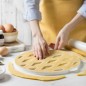 GRIGLIA TAGLIAPASTA PER CROSTATA E PASTIERA 30CM