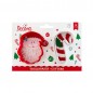 SET 2 TAGLIAPASTA BABBO NATALE E CANDY