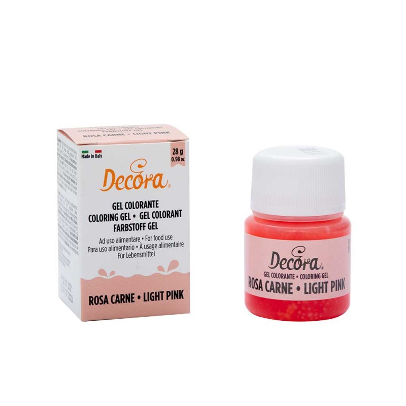 GEL COLORANTE ROSA CARNE GR. 28