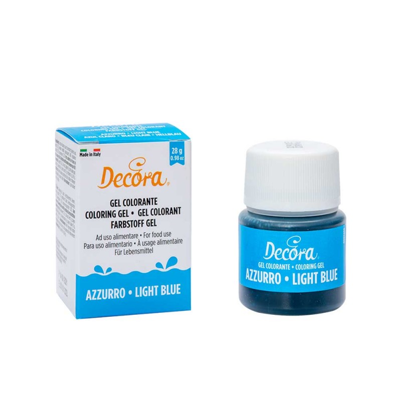 GEL COLORANTE DECORA AZZURRO 28G