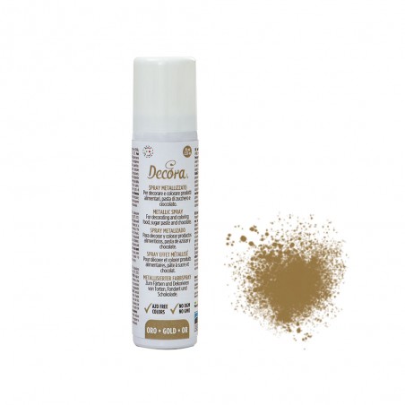 SPRAY METALLIZ. ORO 75 ML NO E171