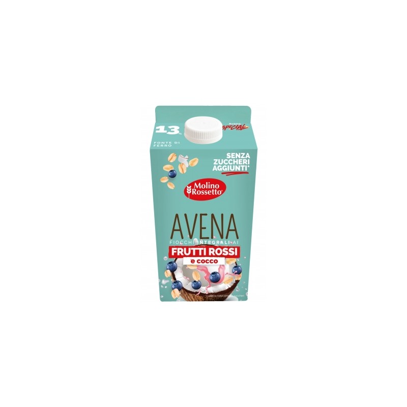 FIOCCHI D'AVENA FRUTTI ROSSI E COCCO