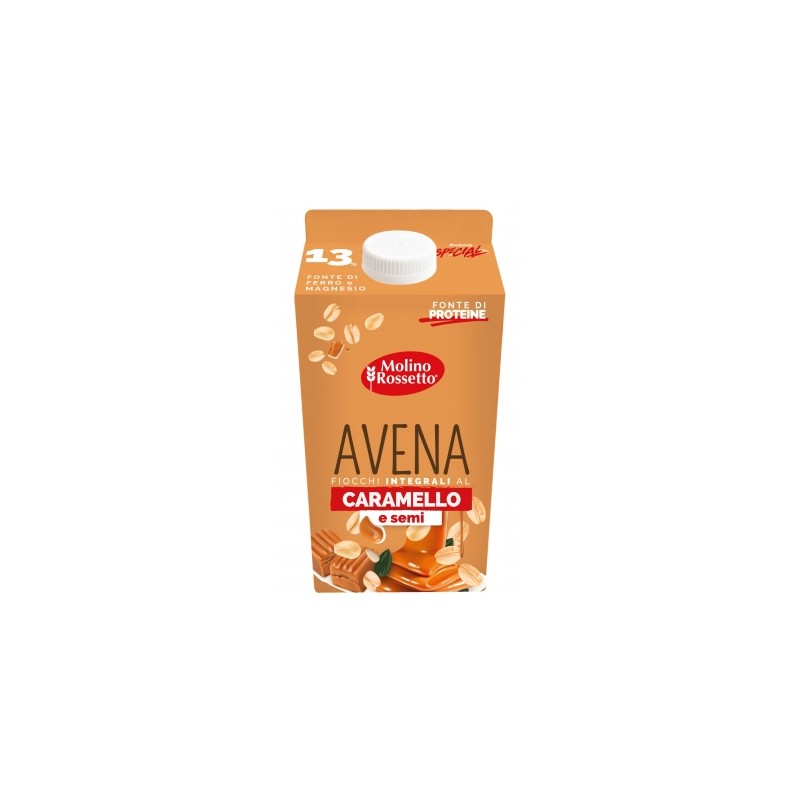 FIOCCHI D'AVENA CARAMELLO E SEMI DA 300 GR