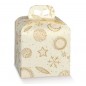 SCATOLA PANETTONE 200X200X180 MM WHITE UNIVERSE