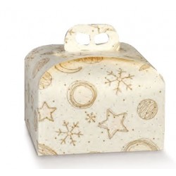 SCATOLA PANETTONE 245X245X130 WHITE UNIVERSE