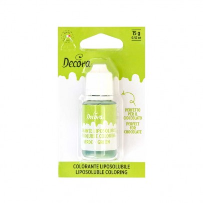 COLORANTE VERDE LIPOSOLUBILE GR. 15 LIQUIDO