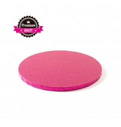 SOTTOTORTA TONDO CM 25 H 1,2 FUCSIA