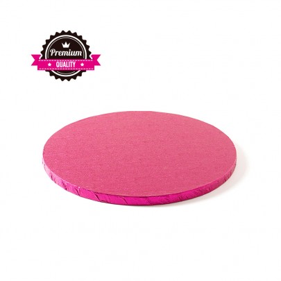 SOTTOTORTA TONDO CM 25 H 1,2 FUCSIA