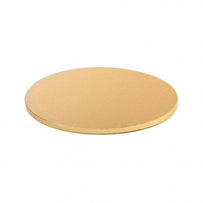 CAKEBOARD GOLD Ø 36 H 1,2 INCH