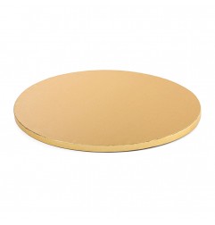 CAKEBOARD GOLD Ø 45 CM H 1,2