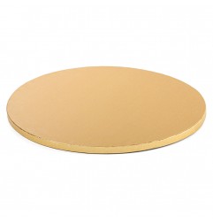 CAKEBOARD GOLD DIAM 50 CM H 1,2