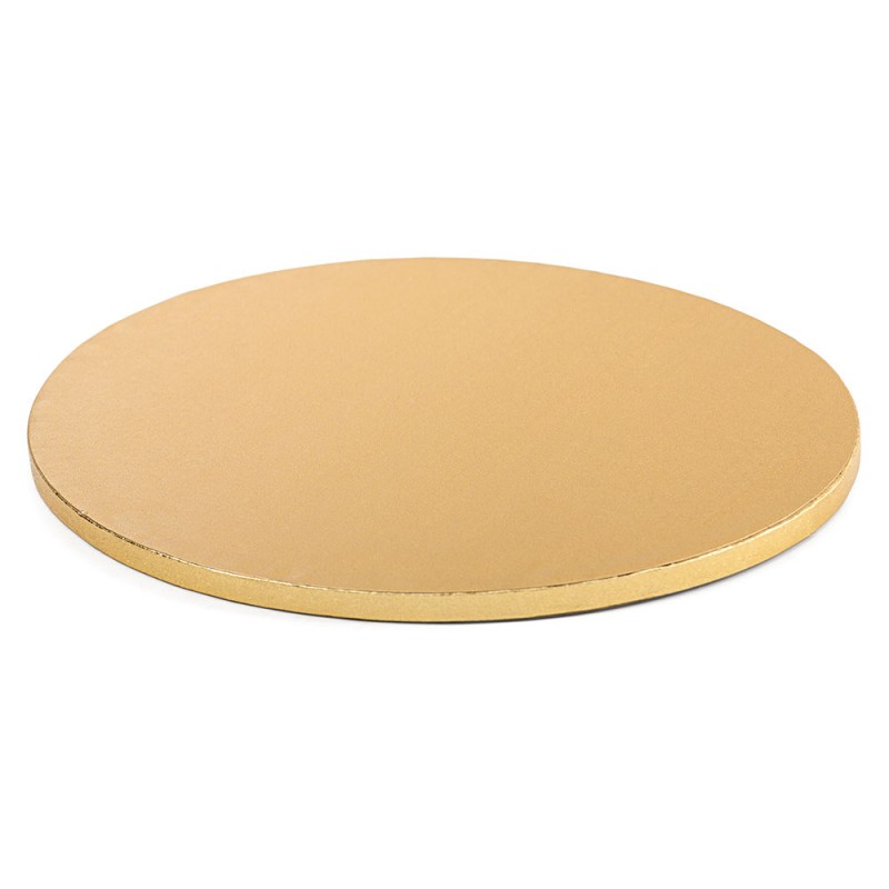 CAKEBOARD GOLD DIAM 50 CM H 1,2