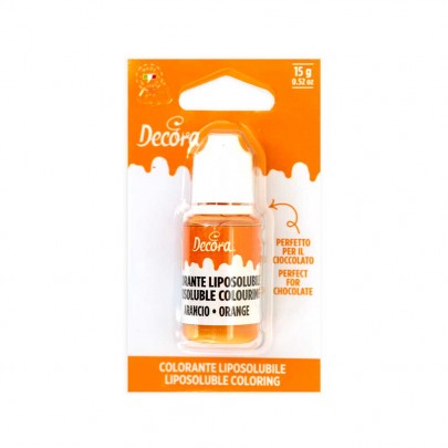 COLORANTE ARANCIONE LIPOSOLUBILE GR. 15 LIQUIDO