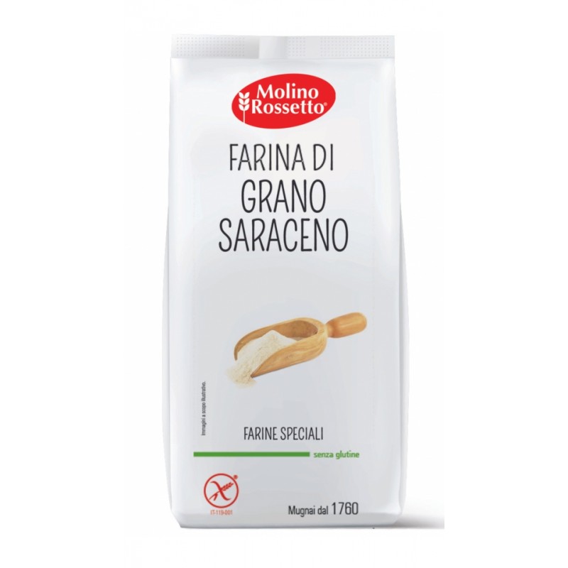 FARINA SENZA GLUTINE GRANO SARACENO DA 500GR