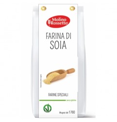 FARINA DI SOIA VEGAN 400 GR MOLINO ROSSETTO SENZA GLUTINE