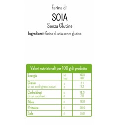 FARINA DI SOIA VEGAN 400 GR MOLINO ROSSETTO SENZA GLUTINE