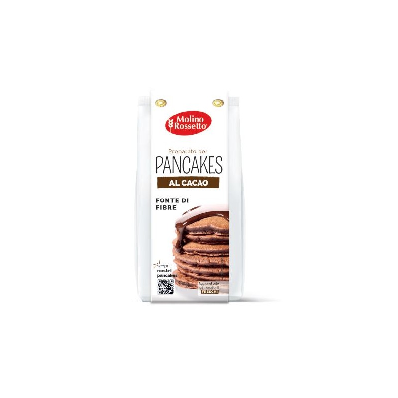 PREPARATO PER PANCAKES AL CACAO CON GRANO ITALIANO - 250 G